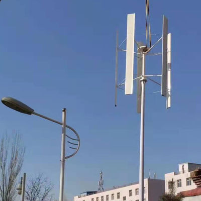 qualità  Blade Aluminum Alloy Made in China Top Quality Vertical Shaft Wind Turbine 3KW 48V 96V Alternative Energy Low Noise Generator fabbrica
